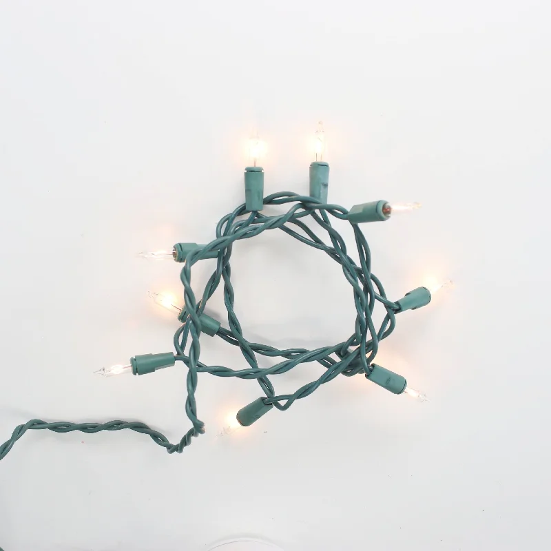 Solar - Powered String Lights for Energy - Saving Backyards10-bulb Clear Glass Craft Lights, Green Wire Solar - Powered String Lights for Energy - Saving Backyards10-bulb Clear Glass Craft Lights, Green Wire