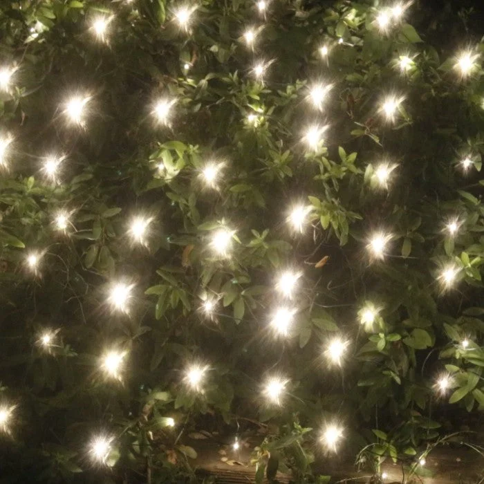 Waterproof String Lights for Patio Decor150-bulb Clear (White) Net Lights, White Wire Waterproof String Lights for Patio Decor150-bulb Clear (White) Net Lights, White Wire