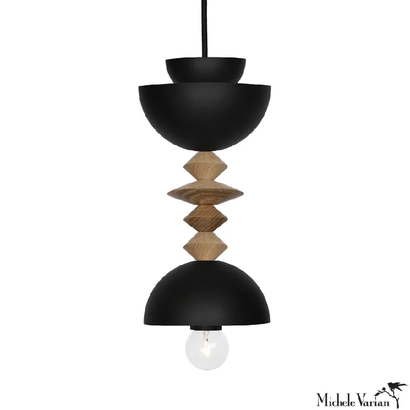 Industrial Lighting for Automotive Manufacturing PlantsMala Pendant Light No. 3 in Black