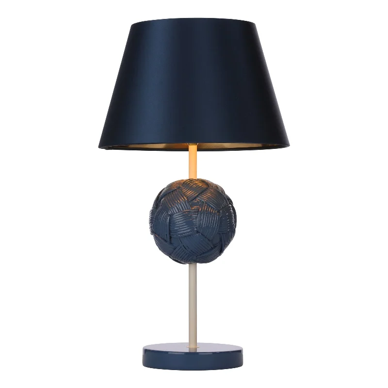 Bodkin Table Lamp In Persian Blue & Coconut/Strawberry & Blush Pink Base Only B22
