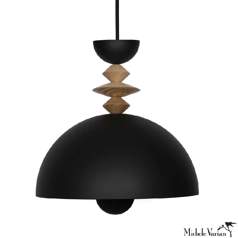 Industrial Lighting for Food Processing FactoriesMala Pendant Light No. 2 in Black