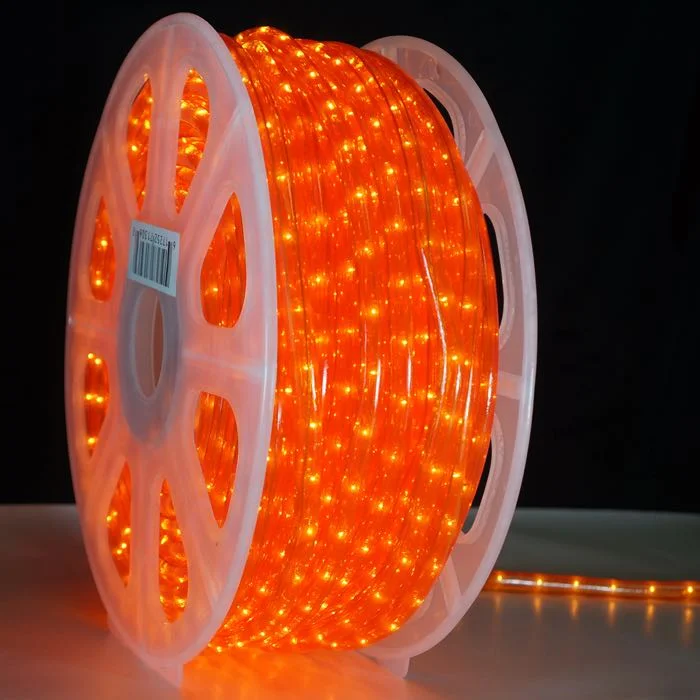 String Lights for Wedding Receptions1/2" Orange Incandescent Rope Lights