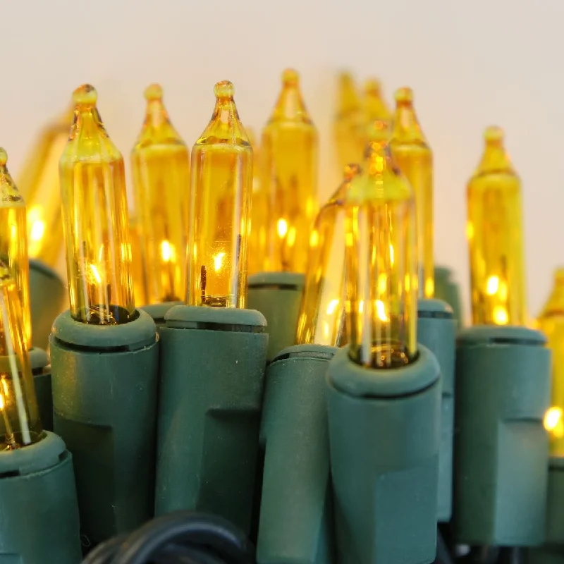 Fairy String Lights for Bedroom Decor100-bulb Yellow Mini Lights, 2.5" Spacing, Green Wire Fairy String Lights for Bedroom Decor100-bulb Yellow Mini Lights, 2.5" Spacing, Green Wire