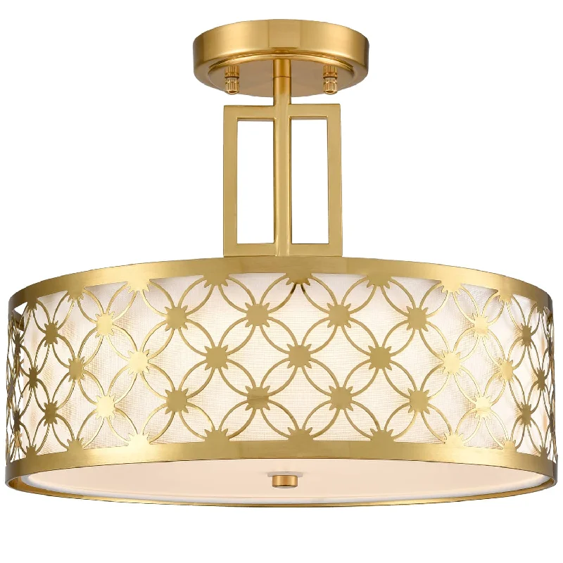 Industrial Exit Sign Lighting for Quick EvacuationModern Drum Brass Gold with Linen Shade LED Dimmable Semi Flush Mount Ceiling Light Fixture Industrial Exit Sign Lighting for Quick EvacuationModern Drum Brass Gold with Linen Shade LED Dimmable Semi Flush Mount Ceiling Light Fixture