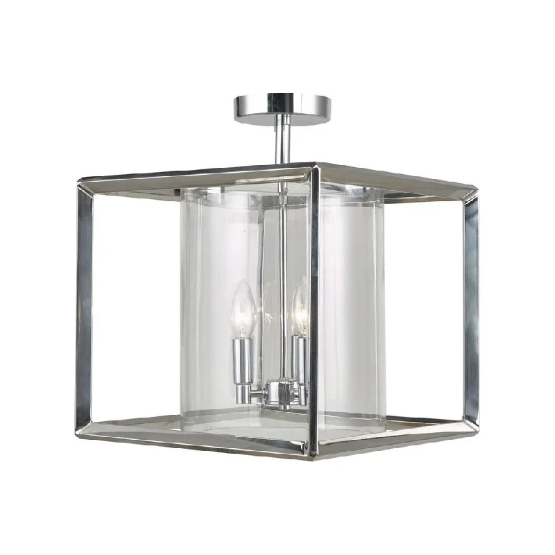 Metro 21" Semi Flush Mount