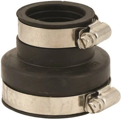 Premier Flexible Rubber Coupling' 2X1-1/2 In. Or 1-1/4 In.