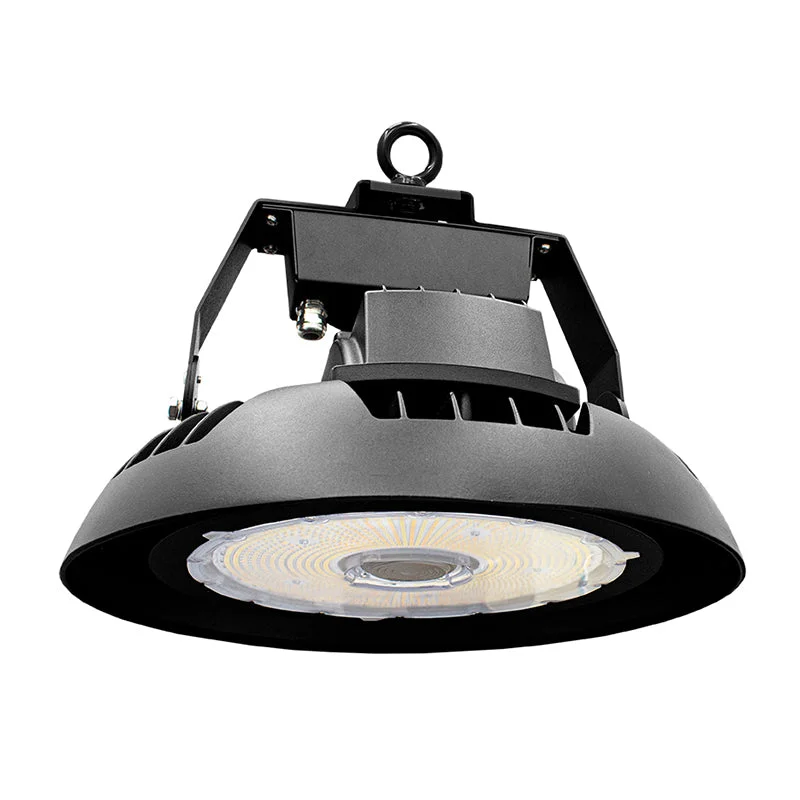 Dimmable Industrial Lighting for Ambiance ControlUHX 150W/200W/240W/300W LED UFO High Bay, 5000K, 480V Dimmable Industrial Lighting for Ambiance ControlUHX 150W/200W/240W/300W LED UFO High Bay, 5000K, 480V