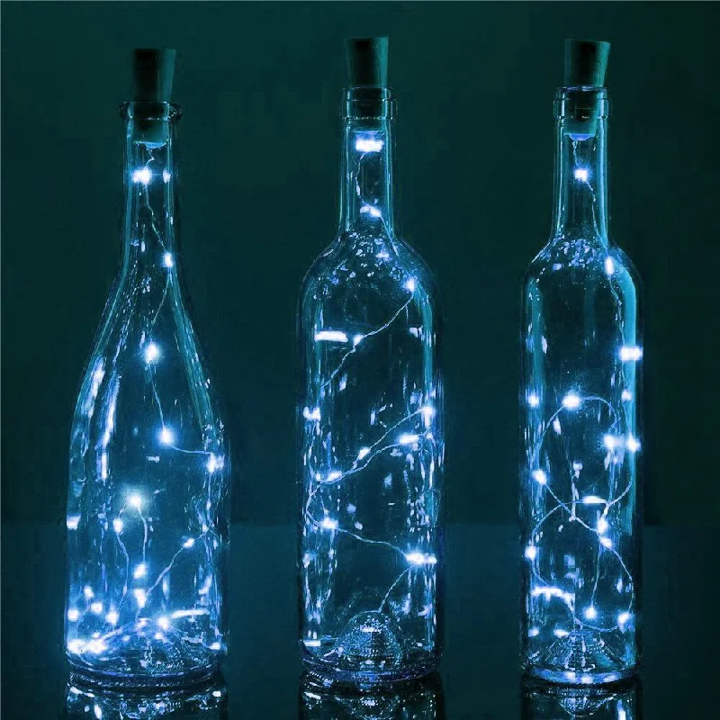 Twinkling String Lights for a Magical Atmosphere3 Pack | 3 Ft 20 Super Bright Cool White LED Battery Operated Wine Bottle lights With Cork DIY Fairy String Light For Home Wedding Party Decoration Twinkling String Lights for a Magical Atmosphere3 Pack | 3 Ft 20 Super Bright Cool White LED Battery Operated Wine Bottle lights With Cork DIY Fairy String Light For Home Wedding Party Decoration