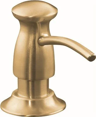 Kohler Soap Or Lotion Dispenser With Transitional Design' Vibrant Brushed Bronze