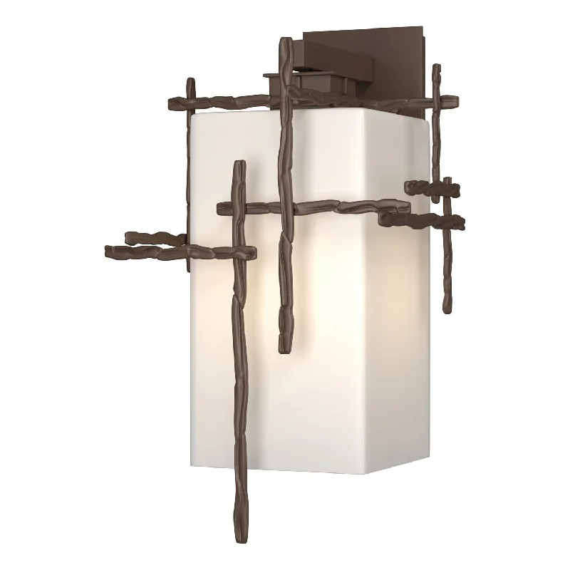 Industrial Lighting for Metal Fabrication ShopsTura One Light Outdoor Wall Sconce