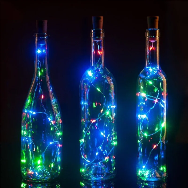 String Lights for Restaurant Outdoor Seating3 Pack | 3 Ft 20 Super Bright RGB LED Battery Operated Wine Bottle lights With Cork DIY Fairy String Light For Home Wedding Party Decoration String Lights for Restaurant Outdoor Seating3 Pack | 3 Ft 20 Super Bright RGB LED Battery Operated Wine Bottle lights With Cork DIY Fairy String Light For Home Wedding Party Decoration