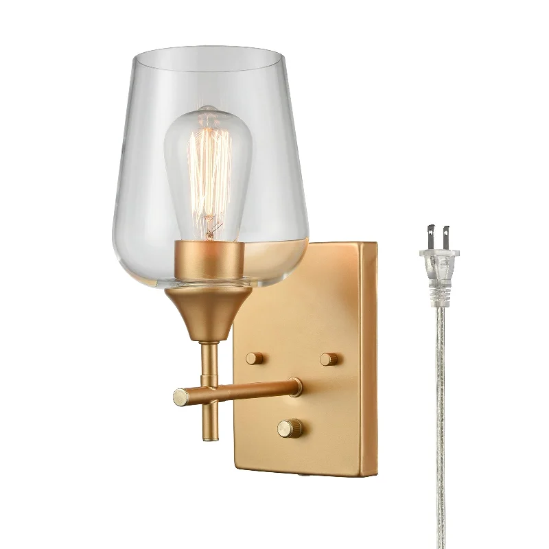 Waterproof Industrial Lighting for Wet AreasGold Bathroom Vanity Lighting plug in Wall Sconce Waterproof Industrial Lighting for Wet AreasGold Bathroom Vanity Lighting plug in Wall Sconce