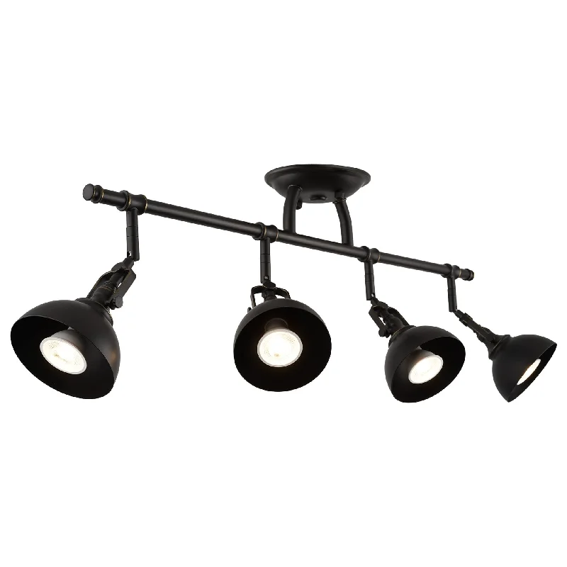 Industrial Lighting for Woodworking FactoriesKira Home Broadway 30" Industrial 4-Light Directional Track Lighting, Vintage Wall/Ceiling Light + Adjustable Heads, Oil Rubbed Bronze Finish Industrial Lighting for Woodworking FactoriesKira Home Broadway 30" Industrial 4-Light Directional Track Lighting, Vintage Wall/Ceiling Light + Adjustable Heads, Oil Rubbed Bronze Finish