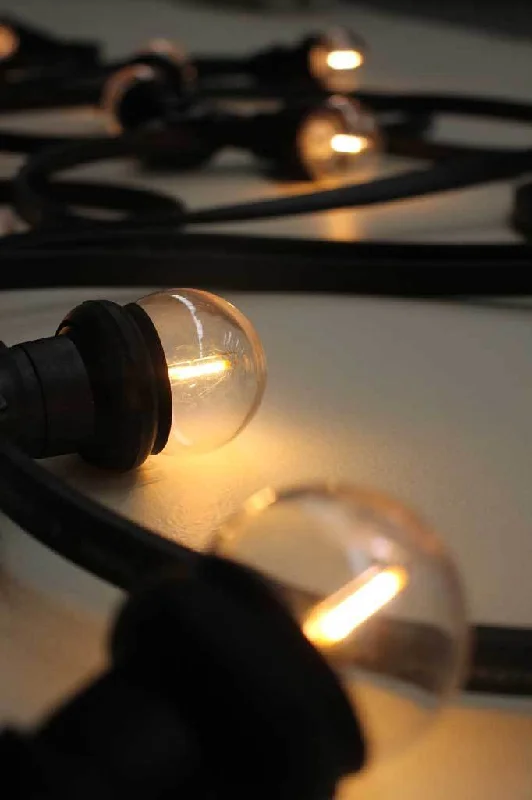 String Lights for Hotel Courtyard LightingLow Voltage Commercial Festoon String Lights - Flat Cable String Lights for Hotel Courtyard LightingLow Voltage Commercial Festoon String Lights - Flat Cable