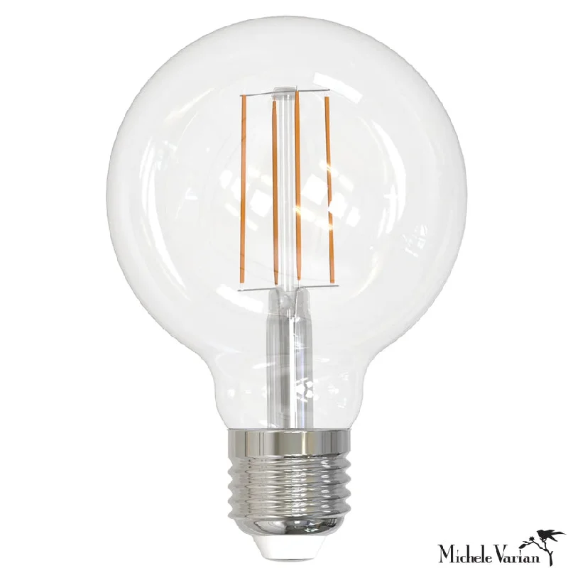 Dimmable Industrial Lighting for Ambiance ControlLED Bulb | E26 Base | G25 Clear | 8.5W | 2700k Dimmable Industrial Lighting for Ambiance ControlLED Bulb | E26 Base | G25 Clear | 8.5W | 2700k