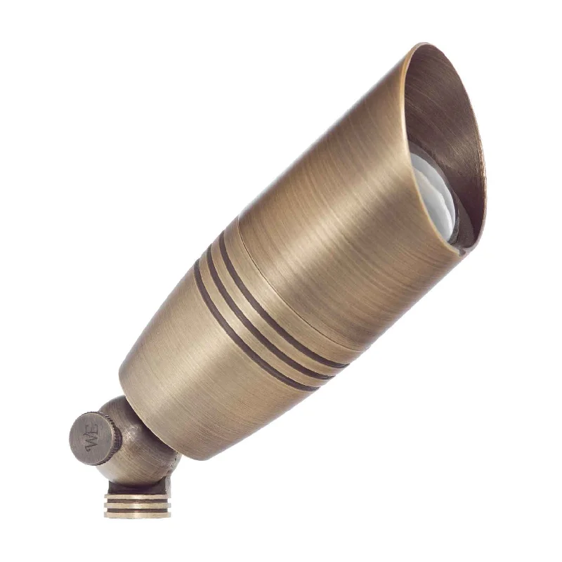 String Lights for Seasonal Decorations (Spring, Fall, etc.)Westgate 12V 5W LED Directional Light - Cast Solid Brass, Antique Bronze, 3000K