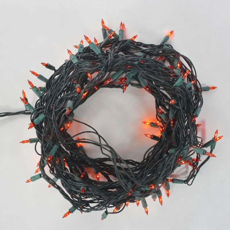 String Lights for Seasonal Decorations (Spring, Fall, etc.)Chasing Orange Mini Lights, 140 lights, Single Plug String Lights for Seasonal Decorations (Spring, Fall, etc.)Chasing Orange Mini Lights, 140 lights, Single Plug