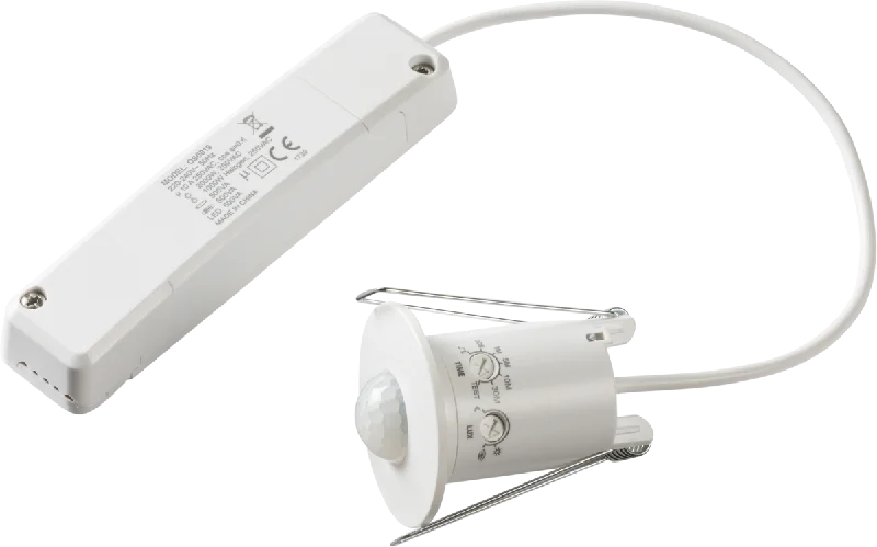 Knightsbridge IP20 Mini 360° PIR Sensor with Power Module - Recess Mounting