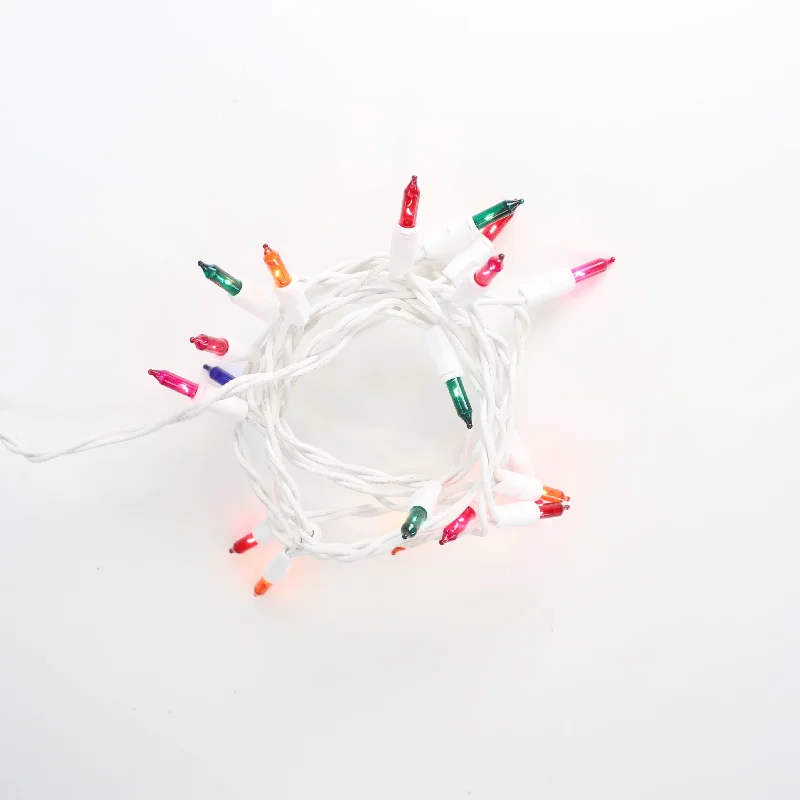 String Lights for DIY Home Decor Projects20-bulb Multicolor Glass Craft Lights, White Wire String Lights for DIY Home Decor Projects20-bulb Multicolor Glass Craft Lights, White Wire