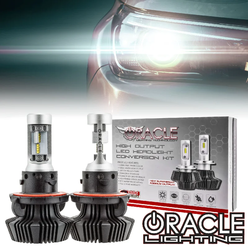 ORACLE Lighting H13 - 4,000+ Lumen LED Light Bulb Conversion Kit High/Low Beam (Projector) ORACLE Lighting H13 - 4,000+ Lumen LED Light Bulb Conversion Kit High/Low Beam (Projector)