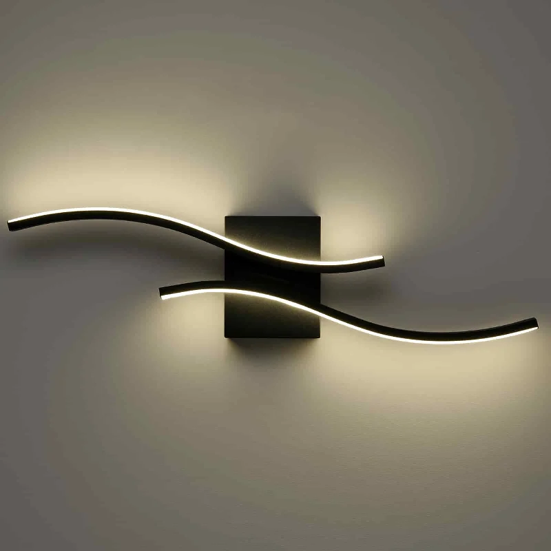 Waterproof Industrial Lighting for Wet AreasModern Led Sconce Wall Lighting Indoor 24" Minimalist Industrial Black Wall Sconce Waterproof Industrial Lighting for Wet AreasModern Led Sconce Wall Lighting Indoor 24" Minimalist Industrial Black Wall Sconce