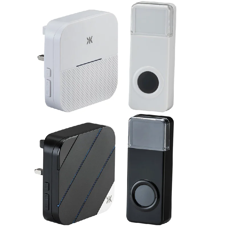 Knightsbridge Wireless Door Bell Home Doorbell Plug In Cordless Loud Chime 58 Tunes