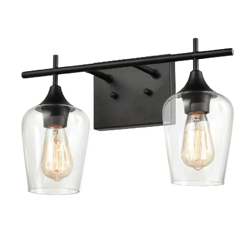 Industrial Flood Lighting for Outdoor Loading Docks2-Light Bathroom Vanity Lighting Clear Glass Wall Sconces Matte Black Industrial Flood Lighting for Outdoor Loading Docks2-Light Bathroom Vanity Lighting Clear Glass Wall Sconces Matte Black