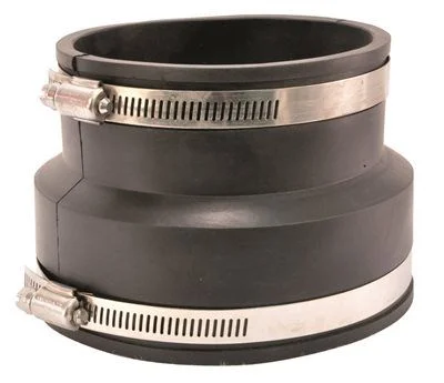 Premier Flexible Rubber Transition Coupling' 4X4 In.
