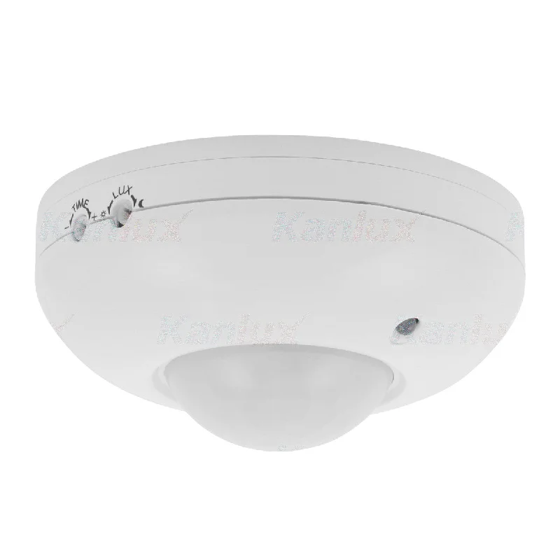 Kanlux ZONA JQ-37-W IP20 360° PIR Motion Sensor 220V 240V 1200W LED Light Switch