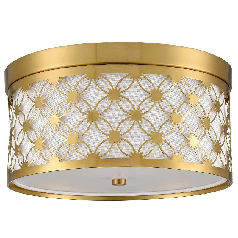 Industrial Flood Lighting for Outdoor Loading DocksModern 15'' Round Drum Shade Brushed Gold Dimmable LED Ceiling Light Hallway Light Fixtures Industrial Flood Lighting for Outdoor Loading DocksModern 15'' Round Drum Shade Brushed Gold Dimmable LED Ceiling Light Hallway Light Fixtures