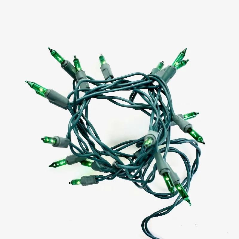 String Lights with Edison Bulbs for Rustic Ambiance20-bulb Green Glass Craft Lights, Green Wire String Lights with Edison Bulbs for Rustic Ambiance20-bulb Green Glass Craft Lights, Green Wire