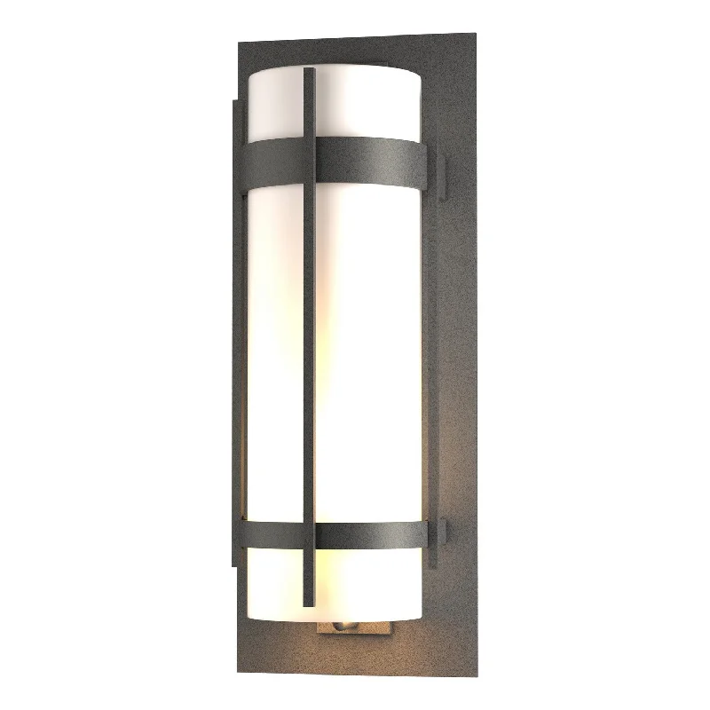 Industrial Lighting for Woodworking FactoriesBanded One Light Outdoor Wall Sconce