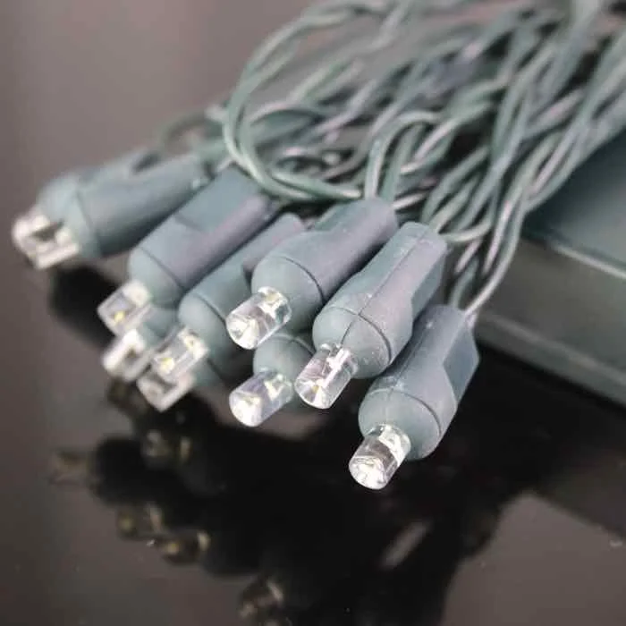 String Lights for Wedding Receptions20-light 5mm Warm White LED Battery Lights, Green Wire String Lights for Wedding Receptions20-light 5mm Warm White LED Battery Lights, Green Wire