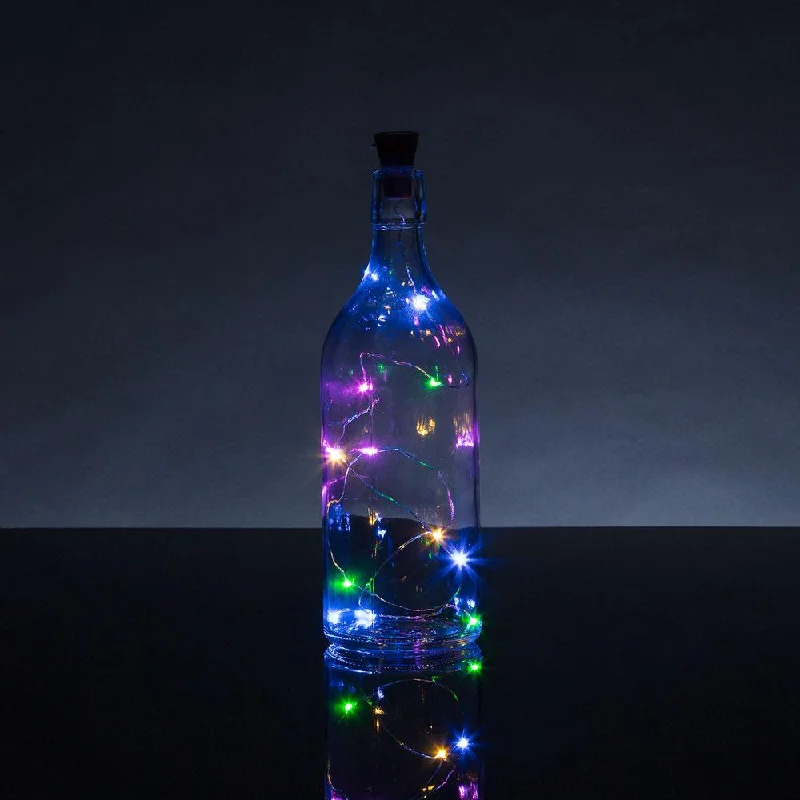 Solar - Powered String Lights for Energy - Saving Backyards3 Ft 10 Super Bright RGB LED Solar Operated Wine Bottle lights With Cork DIY Fairy String Light For Home Wedding Party Decoration Solar - Powered String Lights for Energy - Saving Backyards3 Ft 10 Super Bright RGB LED Solar Operated Wine Bottle lights With Cork DIY Fairy String Light For Home Wedding Party Decoration