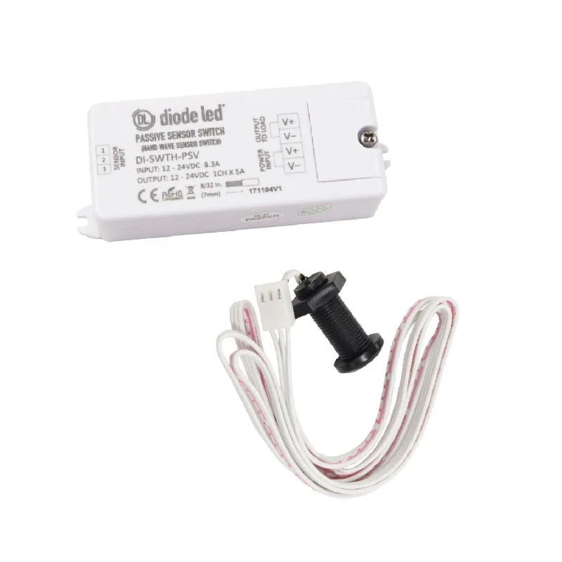 Industrial Flood Lighting for Outdoor Loading DocksPassive Sensor Switch for 12-24V DC LED Tape lights and fixtures