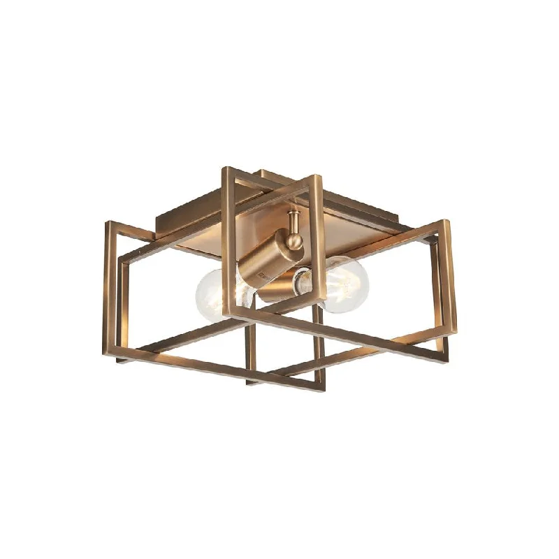 Korson 12" 2-Light Flush Mount