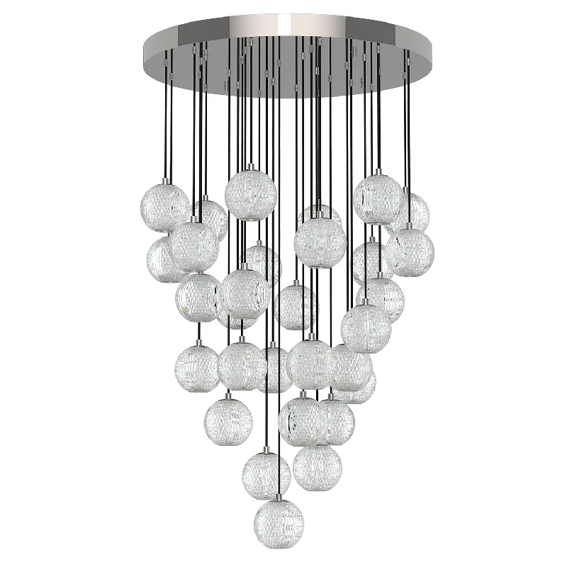 Victorian - Inspired Chandeliers with Ornate DetailsAlora marni MP321230PN Pendant Light - Polished Nickel Victorian - Inspired Chandeliers with Ornate DetailsAlora marni MP321230PN Pendant Light - Polished Nickel