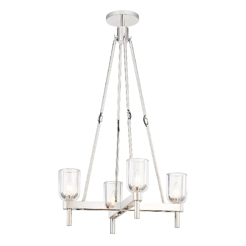 Chandeliers with Clear Crystal for a Sparkling EffectAlora lucian PD338422PNCC Pendant Light - Clear Crystal/Polished Nickel Chandeliers with Clear Crystal for a Sparkling EffectAlora lucian PD338422PNCC Pendant Light - Clear Crystal/Polished Nickel