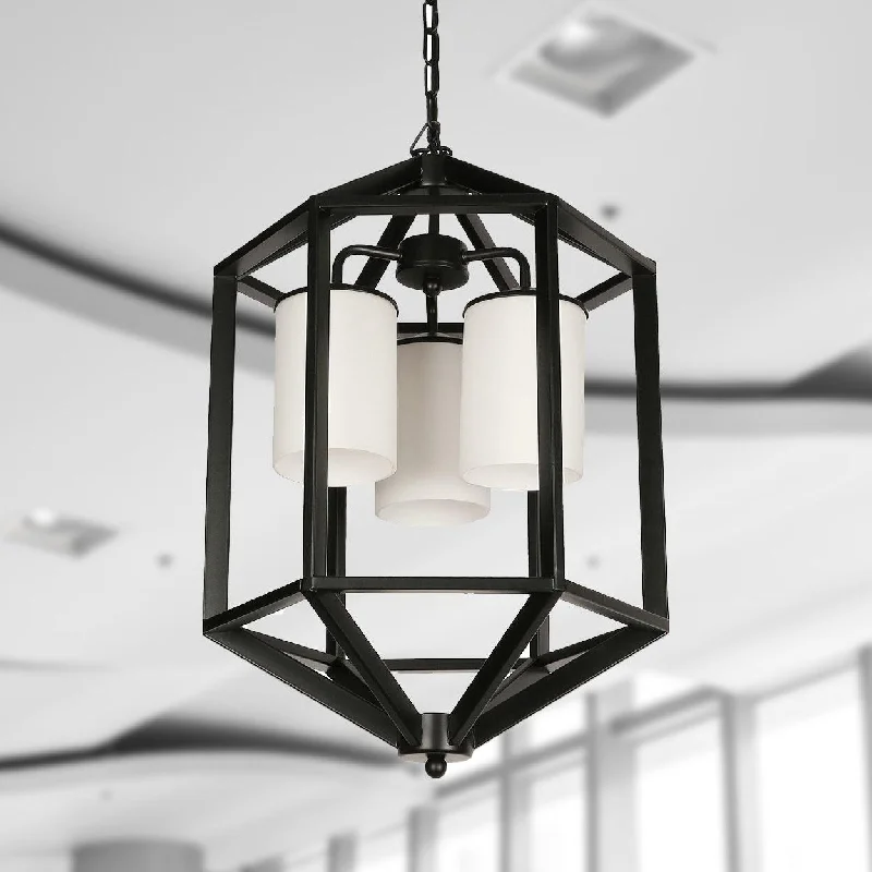 Incandescent Chandeliers for a Warm and Traditional GlowANKUR MANHATTAN 3 LIGHT BLACK METAL WITH WHITE GLASS CHANDELIER Incandescent Chandeliers for a Warm and Traditional GlowANKUR MANHATTAN 3 LIGHT BLACK METAL WITH WHITE GLASS CHANDELIER