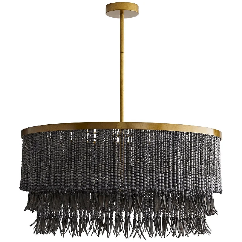 Industrial Iron Chandeliers for Loft - Inspired SpacesArteriors Baja Chandelier