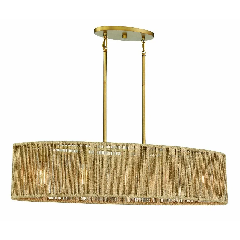 Chandeliers with Multiple Lights for Maximum IlluminationAshe Oval Chandelier