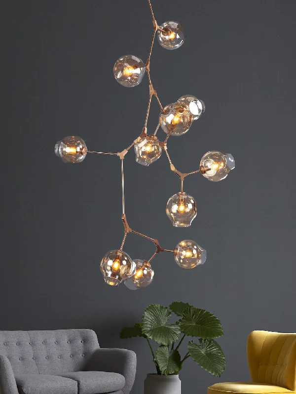 Chandeliers with Frosted Glass for a Softer Light DiffusionBernard 11-Lamp Chandelier Chandeliers with Frosted Glass for a Softer Light DiffusionBernard 11-Lamp Chandelier