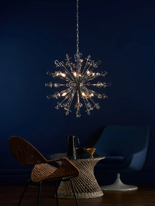 Chandeliers with Dimmable Lights for Ambiance ControlDar Exodus 8 Light Chandelier Polished Chrome Crystal Chandeliers with Dimmable Lights for Ambiance ControlDar Exodus 8 Light Chandelier Polished Chrome Crystal
