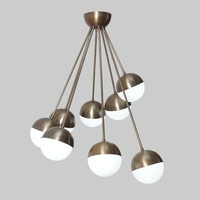 French Country Chandeliers with a Romantic AuraEight Globe Brass Ceiling Cluster Pendant Chandelier French Country Chandeliers with a Romantic AuraEight Globe Brass Ceiling Cluster Pendant Chandelier