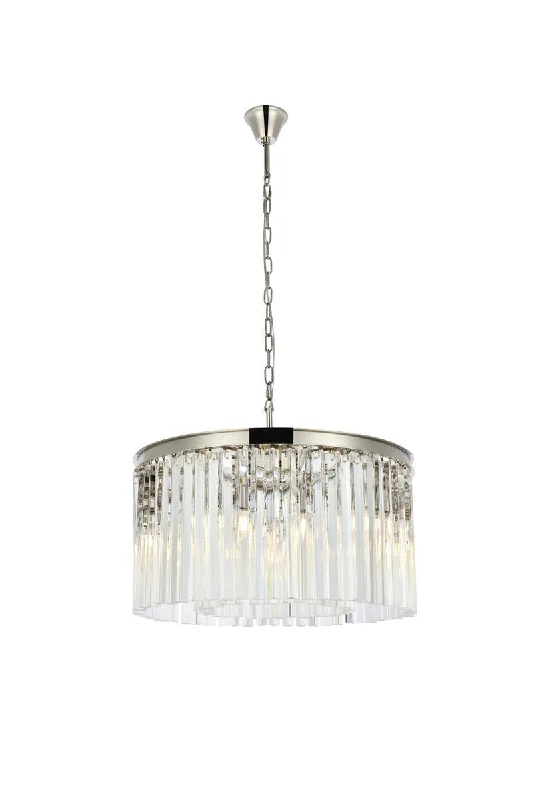 Chandeliers with Metal Frames in Silver FinishSydney Chandelier