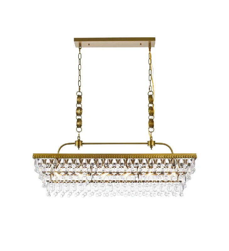 Chandeliers with Metal Frames in Copper FinishNordic Pendant