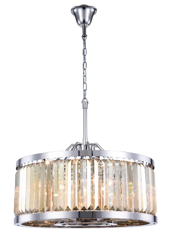 Chandeliers with Metal Frames in Silver FinishChelsea Chandelier