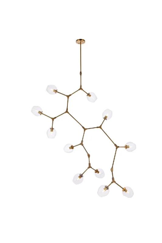 Chandeliers with Metal Frames in Silver FinishCavoli 11 Chandelier