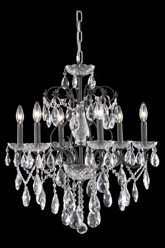 Chandeliers with Metal Frames in Bronze FinishSt. Francis Chandelier