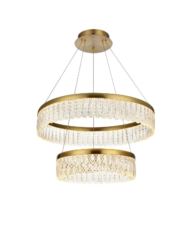 Large Chandeliers for Grand Halls and FoyersRune LED Chandelier